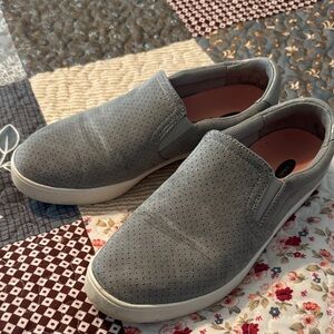 Dr. Scholl's Perforated Gray Women’s Loafers